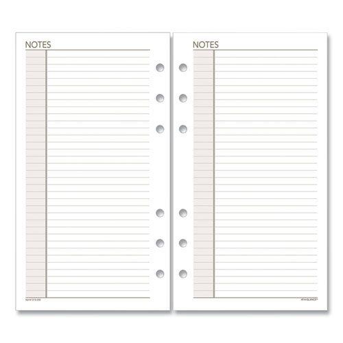 Notes Pages For Planners  8.5 X 5.5