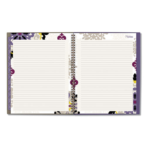 Vienna Weekly/monthly Appointment Book, Vienna Geometric Artwork, 11 X 8.5, Purple/tan Cover, 12-month (jan To Dec): 2023