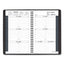 Weekly Block Format Appointment Book Ruled For Hourly Appointments, 8.5 X 5.5, Grained Black Cover, 12-month(jan To Dec):2023