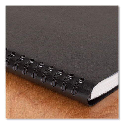 24-hour Daily Appointment Book, 11 X 8.5, Black Cover, 12-month (jan To Dec): 2023