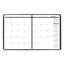 Monthly Planner, 11 X 9, Black Cover, 15-month (jan To Mar): 2023 To 2024