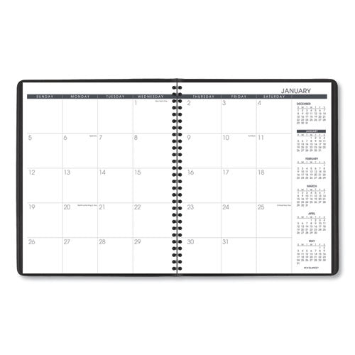 Monthly Planner, 11 X 9, Navy Cover, 15-month (jan To Mar): 2023 To 2024