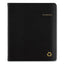 Recycled Weekly Vertical-column Format Appointment Book, 8.75 X 7, Black Cover, 12-month (jan To Dec): 2023