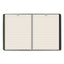 Recycled Weekly Vertical-column Format Appointment Book, 8.75 X 7, Black Cover, 12-month (jan To Dec): 2023