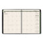 Recycled Weekly Vertical-column Format Appointment Book, 8.75 X 7, Black Cover, 12-month (jan To Dec): 2023