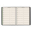 Recycled Weekly Vertical-column Format Appointment Book, 8.75 X 7, Black Cover, 12-month (jan To Dec): 2023