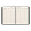 Recycled Weekly Vertical-column Format Appointment Book, 8.75 X 7, Black Cover, 12-month (jan To Dec): 2023