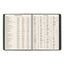 Recycled Weekly Vertical-column Format Appointment Book, 8.75 X 7, Black Cover, 12-month (jan To Dec): 2023