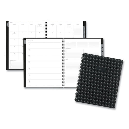Elevation Academic Weekly/monthly Planner, 11 X 8.5, Black Cover, 12-month (july To June): 2022 To 2023