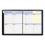 Quicknotes Weekly Block Format Appointment Book, 8.5 X 5.5, Black Cover, 12-month (jan To Dec): 2023