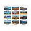 Landscape Panoramic Desk Pad, Landscapes Photography, 22 X 17, White Sheets, Clear Corners, 12-month (jan-dec): 2023