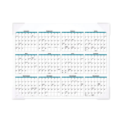 Landscape Panoramic Desk Pad, Landscapes Photography, 22 X 17, White Sheets, Clear Corners, 12-month (jan-dec): 2023