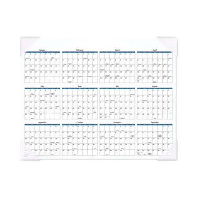 Seascape Panoramic Desk Pad, Seascape Panoramic Photography, 22 X 17, White Sheets, Clear Corners, 12-month (jan-dec): 2023