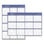 Vertical/horizontal Erasable Quarterly/monthly Wall Planner, 24 X 36, White/blue Sheets, 12-month (jan To Dec): 2023