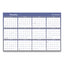 Vertical/horizontal Erasable Quarterly/monthly Wall Planner, 24 X 36, White/blue Sheets, 12-month (jan To Dec): 2023