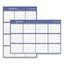 Vertical/horizontal Erasable Quarterly/monthly Wall Planner, 24 X 36, White/blue Sheets, 12-month (jan To Dec): 2023