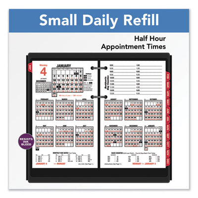 Burkhart's Day Counter Desk Calendar Refill, 4.5 X 7.38, White Sheets, 2023