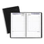 Dayminder Daily Appointment Book, 8.5 X 5.5, Black Cover, 12-month (jan To Dec): 2023