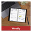 Dayminder Weekly Pocket Appointment Book With Telephone/address Section, 6 X 3.5, Black Cover, 12-month (jan To Dec): 2023
