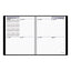 Dayminder Open-schedule Weekly Appointment Book, 8.75 X 7, Black Cover, 12-month (jan To Dec): 2023