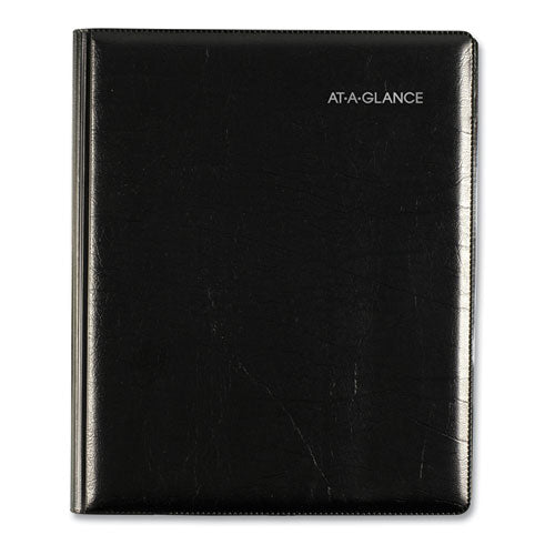 Dayminder Executive Weekly/monthly Refillable Planner, 8.75 X 7, Black Cover, 12-month (jan To Dec): 2023