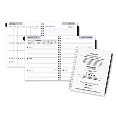 Dayminder Executive Weekly/monthly Refill, 8.75 X 7, White Sheets, 12-month (jan To Dec): 2023