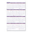 Yearly Wall Calendar, 24 X 36, White Sheets, 12-month (jan To Dec): 2023