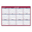 Erasable Vertical/horizontal Wall Planner, 32 X 48, White/blue/red Sheets, 12-month (jan To Dec): 2023