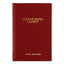 Standard Diary Daily Reminder Book, 2023 Edition, Medium/college Rule, Red Cover, (201) 7.5 X 5.13 Sheets