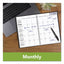 Dayminder Monthly Planner, Ruled Blocks, 12 X 8, Black Cover, 14-month (dec To Jan): 2022 To 2024