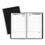 Dayminder Daily Appointment Book, 8 X 5, Black Cover, 12-month (jan To Dec): 2023