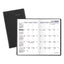 Dayminder Pocket-sized Monthly Planner, Unruled Blocks, 6 X 3.5, Black Cover, 14-month (dec To Jan): 2022 To 2024