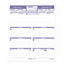 Flip-a-week Desk Calendar Refill, 7 X 6, White Sheets, 2023