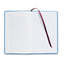 Record Ledger Book, Record-style Rule, Blue Cover, 11.75 X 7.25 Sheets, 500 Sheets/book