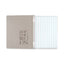 Presstex Covers With Storage Hooks, 2 Posts, 6" Capacity, 14.88 X 11, Light Gray