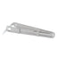 Premium Two-piece Two-prong Paper Fastener Base And Compressor Sets, 3" Capacity, 8.5" Center To Center, Silver, 50/box