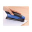 Inpower Spring-powered Desktop Stapler With Antimicrobial Protection, 20-sheet Capacity, Blue/black