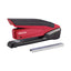 Inpower Spring-powered Desktop Stapler With Antimicrobial Protection, 20-sheet Capacity, Red/black