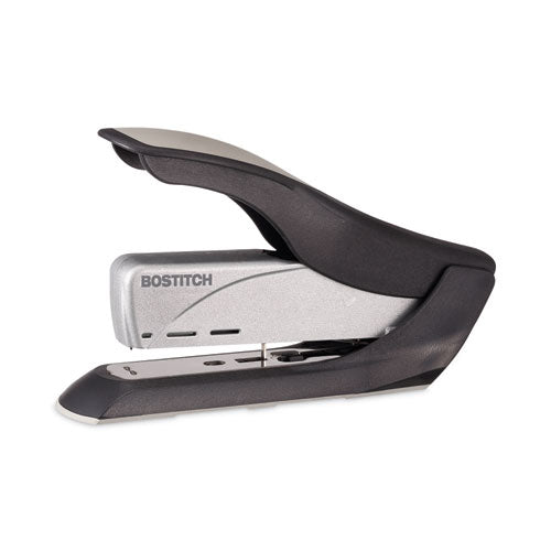 Spring-powered Premium Heavy-duty Stapler, 65-sheet Capacity, Black/silver