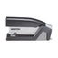 Injoy Spring-powered Compact Stapler, 20-sheet Capacity, Black