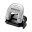 20-sheet Ez Squeeze Two-hole Punch, 9/32" Holes, Black/silver