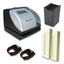 Es700 Time Clock And Document Stamp Bundle, Digital Display, Black/silver