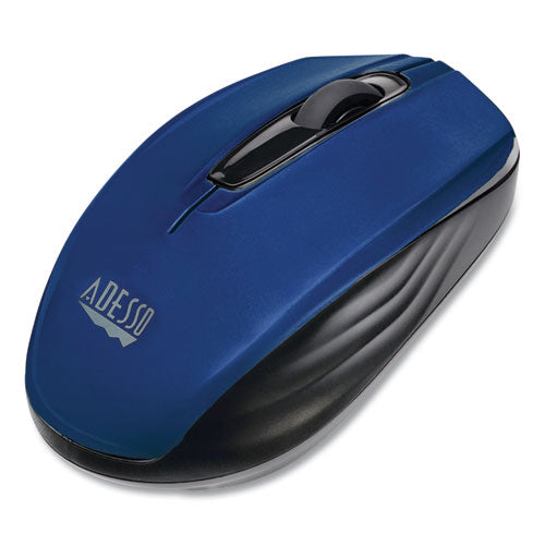 Imouse S50 Wireless Mini Mouse, 2.4 Ghz Frequency/33 Ft Wireless Range, Left/right Hand Use, Blue