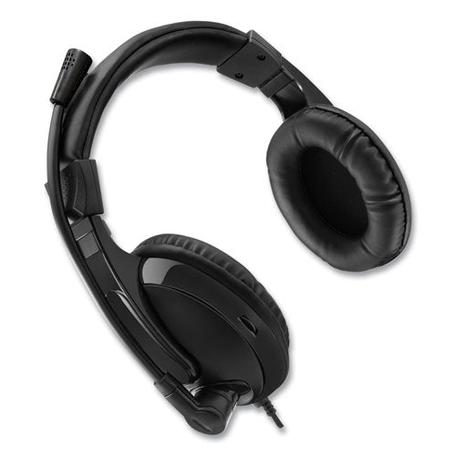 Xtream H5 Binaural Over The Head Multimedia Headset With Mic, Black