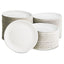Paper Plates, 6" Dia, White, 1,000/carton
