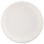 Paper Plates, 9" Dia, White, 100/pack, 12 Packs/carton
