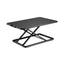 Adaptivergo Single-tier Sit-stand Lifting Workstation, 26.4" X 18.5" X 1.8" To 15.9", Black