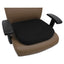 Cooling Gel Memory Foam Seat Cushion, Non-slip Undercushion Cover, 16.5 X 15.75 X 2.75, Black