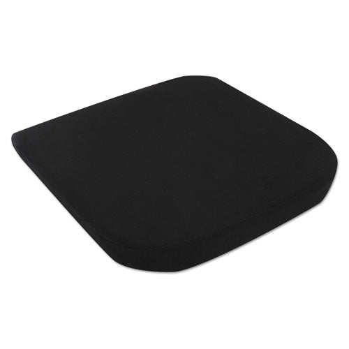 Cooling Gel Memory Foam Seat Cushion, Non-slip Undercushion Cover, 16.5 X 15.75 X 2.75, Black