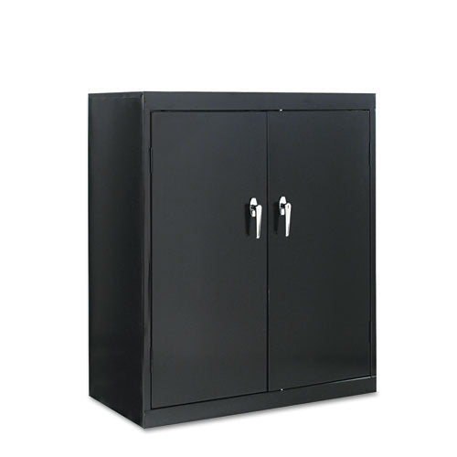Assembled 72" High Heavy-duty Welded Storage Cabinet, Four Adjustable Shelves, 36w X 18d, Putty